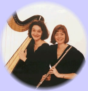 Photograph of Mwynion Mai Flute & Harp Duo